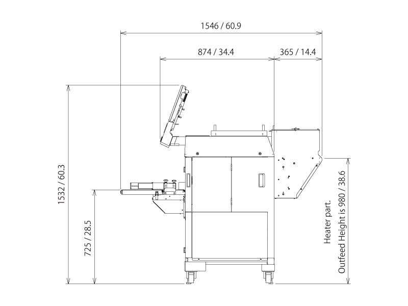 PW-310MA Side View