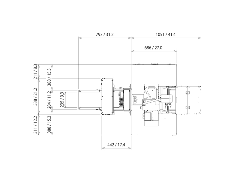 PW-310MA Top View